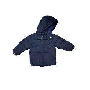 Gap Kids Navy Hooded Puffer Jacket